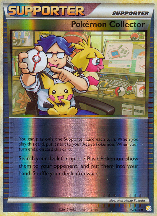 HeartGold SoulSilver Pokemon Collector #97/123 reverse holo